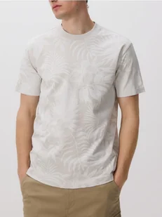 Reserved - T-shirt comfort z nadrukiem - jasnoszary - Koszulki męskie - miniaturka - grafika 1