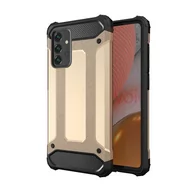 Etui i futerały do telefonów - Hybrid Armor pancerne hybrydowe etui pokrowiec Samsung Galaxy A72 4G złoty - miniaturka - grafika 1