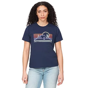 Marmot Damska koszulka Bivouac T, Arctic Navy, XS - Koszulki i topy damskie - miniaturka - grafika 1