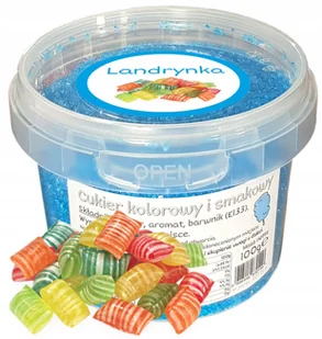 Cukier Do Waty Cukrowej Landrynka 100g niebieski - Cukier i słodziki - miniaturka - grafika 1