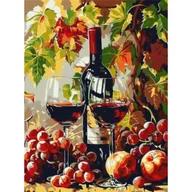 Malowanie po numerach - Ideyka Malowanie po numerach - Jesienne wino 30x40cm - miniaturka - grafika 1