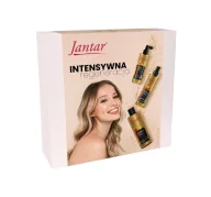 Zestawy kosmetyków damskich - Farmona Jantar Intensywna Regeneracja zestaw do włosów szampon 300 ml + odżywka 100 ml + mgiełka 200 ml - miniaturka - grafika 1