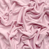 Pasmanteria - Dzianina Frotte jasny róż - miniaturka - grafika 1