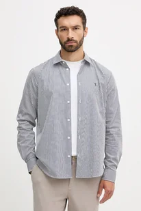 Trussardi koszula bawełniana męska kolor granatowy relaxed z kołnierzykiem klasycznym 5007N000009N - Koszule męskie - miniaturka - grafika 1