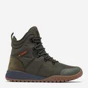 Buty trekkingowe męskie - Zimowe buty trekkingowe męskie wodoszczelne Columbia Fairbanks Omni-Heat 2100831313 40.5 (7.5US) Oliwkowe (195981621327) - miniaturka - grafika 1