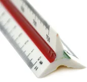 Linijki, ekierki - Leniar Skalówka nr.32 Urbanista 20032 30cm - miniaturka - grafika 1