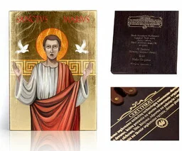 Ikona religijna Święty Mariusz - Ikony i obrazy sakralne - miniaturka - grafika 1