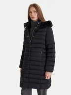 Płaszcze damskie - Geox Płaszcz zimowy Bettanie W5626H T3122 F1624 Granatowy Regular Fit - miniaturka - grafika 1