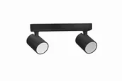 Lampy sufitowe - Light Prestige Plafon LAMPA sufitowa SNOW LP-731/2W BK regulowana OPRAWA natynkowa reflektorki tuby czarne LP-731/2W BK - miniaturka - grafika 1