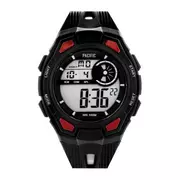 Zegarki męskie - Czarno-czerwony zegarek Pacific 302G-3 - miniaturka - grafika 1