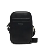 Nerki - Calvin Klein Saszetka Raised Slim Reporter LV04D3278G Czarny - miniaturka - grafika 1