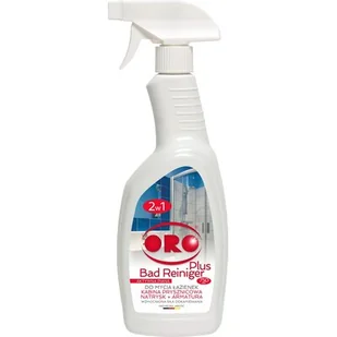 ORO Polska Bad Reiniger Plus płyn do łazienek i kabin prysznicowych 750ml - Środki do kuchni i łazienki - miniaturka - grafika 1