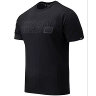 Koszulki sportowe męskie - Extreme Hobby T-Shirt Koszulka Block 2025 Black - miniaturka - grafika 1
