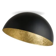 Lampy sufitowe - Sfera D35 lampa sufitowa 1-punktowa czarna/złoty 32474 - miniaturka - grafika 1