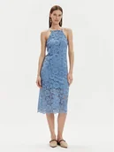 Sukienki - YAS Sukienka codzienna Milda 26032368 Niebieski Regular Fit - miniaturka - grafika 1