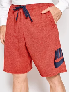 Spodnie sportowe męskie - Nike Szorty sportowe Sport Essentials DM6817 Czerwony Loose Fit - grafika 1