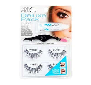 Ardell Rzęsy i akcesoria Natural 110 1 para sztucznych rzęs Black + Lash Adhesive klej do rzęs 2,5g + Lash Applicator aplikator do rzęs - Sztuczne rzęsy i akcesoria - miniaturka - grafika 4