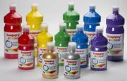 Przybory szkolne - Happy Color Farba Tempera Premium 1000ml.rudy 1000-27 - miniaturka - grafika 1