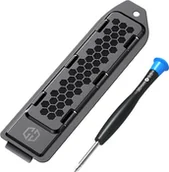 Akcesoria do komputerów stacjonarnych - Graugear Graugear Kühler mit Abdeckung für PS5 M.2 Farbe schwarz - miniaturka - grafika 1