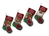 Ozdoby bożonarodzeniowe - Skarpeta świąteczna (1 z 4 wzorów) - miniaturka - grafika 1