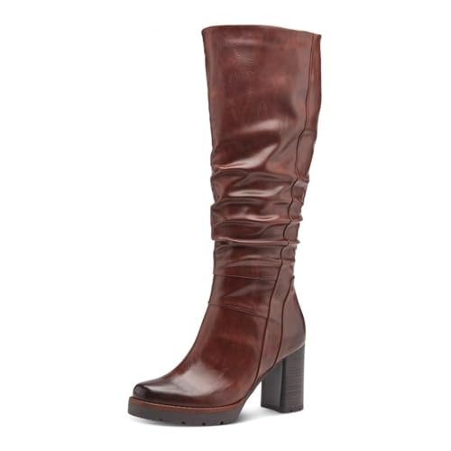 MARCO TOZZI Damskie botki 2-25601-41, chestnut, 38 EU