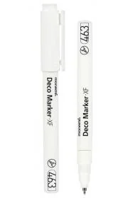 Marker akrylowy Deco 463 XF biały (6szt) MONAMI - Flamastry - miniaturka - grafika 1