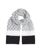 Apaszki i szaliki damskie - Calvin Klein Chusta K60K612706 Czarny - miniaturka - grafika 1