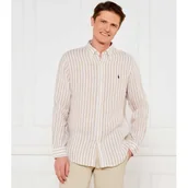 Koszule męskie - POLO RALPH LAUREN Lniana koszula | Custom fit - miniaturka - grafika 1