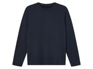 Bluzki dla dziewczynek - pepperts!® Koszulka dziecięca ocieplana z bawełną (146/152, Granatowy) - miniaturka - grafika 1