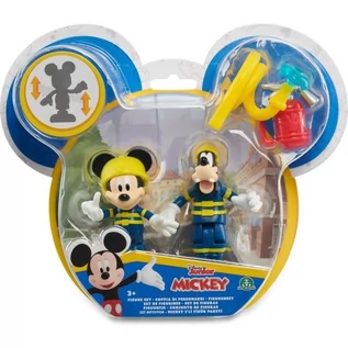 Figurki dla dzieci - MICKEY&MINNIE Mickey, 2 figurki przegubowe 7,5 cm z akcesoriami, różne wzory, zabawka dla dzieci od 3 lat, Mcc04 MCC04 - grafika 1