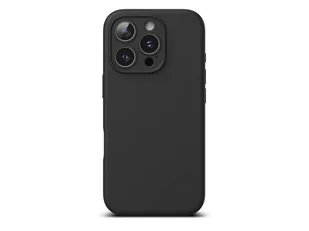 Ringke Silicone Magnetic Magsafe do iPhone 16 Pro Max Black 8809961789625 - Etui i futerały do telefonów - miniaturka - grafika 1