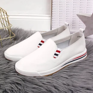 Tenisówki slip on Filippo W PAW313 (kolor Biały, rozmiar 40) - Slip on damskie - miniaturka - grafika 1