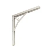 Haki, szakle i karabinki - Wspornik składany WSZ 300 biały VELANO - miniaturka - grafika 1