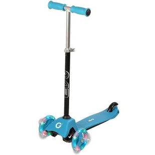 Hulajnoga dla dzieci EVO Light Up Mini Cruiser Scooter Błękitny - Hulajnogi - miniaturka - grafika 1