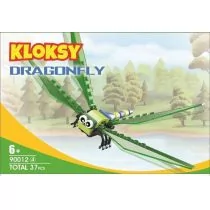 Kloksy Klocki  Zwierzęta ważka 37 elementów - Klocki - miniaturka - grafika 1