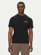 Koszulki męskie - Billabong T-Shirt EBYZT00294 Czarny Regular Fit - miniaturka - grafika 1