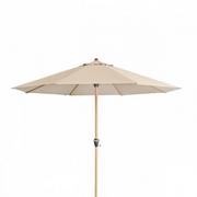 Parasole ogrodowe - ALU WOOD 3,5 m - parasol z rączką z ochroną ULTRA UV 820 - miniaturka - grafika 1