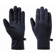 Rękawiczki - Rękawice polarowe Jack Wolfskin REAL STUFF GLOVE night blue - XS - miniaturka - grafika 1
