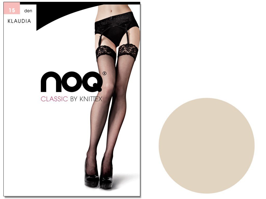 Pończochy Do Paska Klaudia Z Koronką 15 Den Vison 4