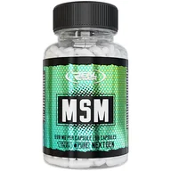 Witaminy i minerały dla sportowców - Real Pharm MSM 690mg 90caps - miniaturka - grafika 1
