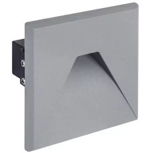 Ideus oczko ścienne schodowe LED Kurs D 1,6W 75lm 4000K szare IP54 03907 03907 - Lampy ścienne - miniaturka - grafika 1