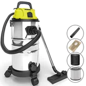 Odkurzacze przemysłowe - TIMBERTECH STBSG01-GELB 2300W 3w1 ŻÓŁTY - miniaturka - grafika 1