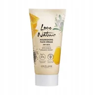 Kremy do twarzy - Oriflame Odżywczy krem do twarzy Love Nature z chia i organicznym miodem - miniaturka - grafika 1