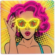 Lampy pozostałe - Neon LED FOREVER LIGHT Power woman FLA02 - miniaturka - grafika 1