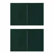 Pawilony ogrodowe - vidaXL Drzwi do namiotu ogrodowego, 2 szt., z suwakiem, zielone - miniaturka - grafika 1