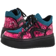 Botki damskie - Botki Różowe/Morskie 07078-15/00-8 (MA1427-a) Maciejka - miniaturka - grafika 1