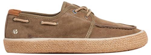Pepe Jeans Espadryle Port Coast męskie, brązowe (Dark Stone Beige), 39 EU, Brązowy ciemny kamień, beżowy, 6 UK