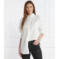 Koszule damskie - Tommy Hilfiger Koszula ESSENTIAL Loose fit - miniaturka - grafika 1