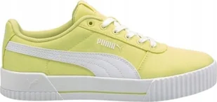 Buty Damskie Puma Carina CV Żółte r 37 - Buty sportowe damskie - miniaturka - grafika 1
