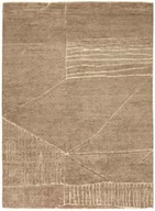 Dywany - DYWAN Landscape Fields Brown brązowy, nowoczesny, tkany ręcznie - miniaturka - grafika 1